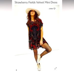 Free People Strawberry Fields Dress Medium
